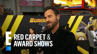 Justin Theroux Compares "Bumblebee" to Other '80s Classics | E! Red Carpet & Award Shows