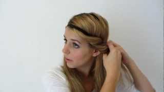 Haarbandfrisur - Rolltechnik | Frisuren Freitag | Lovethecosmetics