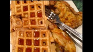 #1363 - Chicken & Waffles / DASH  NO MESS Waffle Maker