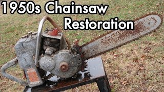 1950s David Bradley Chainsaw Restoration 01: Teardown Triage