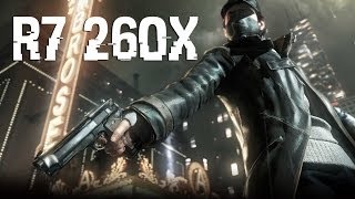 Watch Dogs na R7 260X