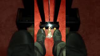 Yamaha Grand Piano pedal pumping in The Original Warrior Sepak Takraw Shoes