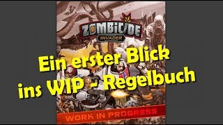 Zombicide Invader - Ein erster Blick ins WIP-Regelbuch - Brettspiele