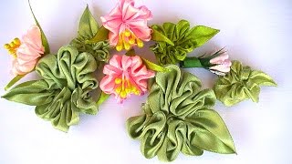 Лепестки канзаши /Лепестки для Цветов  канзаши из Ленты 2,5 см / Kanzashi Petals Flowers Tutorial