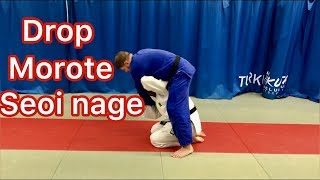 ДЗЮДО. БРОСОК С КОЛЕН / ЧЕРЕЗ СПИНУ. JUDO. DROP SEOI NAGE