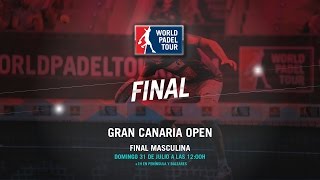 DIRECTO - Final Masculina Gran Canaria Open 2016 | World Padel Tour