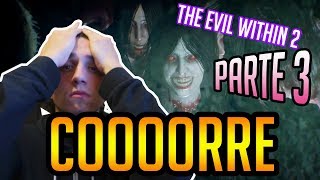CORREEEEEEEEEE, QUE PORRA DE MONSTROOO!!!! | The Evil Within 2 Gameplay #3