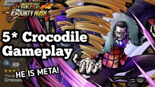 5* Warlord Crocodile Gameplay! One Piece Bounty Rush