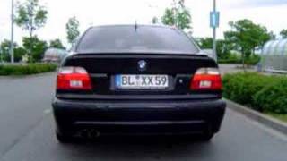 BMW e39 540 Eisenmann Race exhaust Super Sound 540iA Enschalldämpfer
