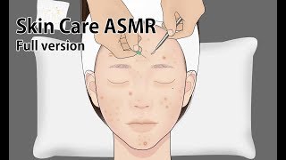 피부관리 ASMR 애니메이션 Full 버전 / 여드름 압출 / 레이저 치료 / 피부과 / 루루팡