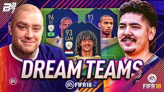 FIFA 18 DREAM TEAM w/ PRIME GULLIT, RONALDO AND HENRY!! Feat CASTRO1021!