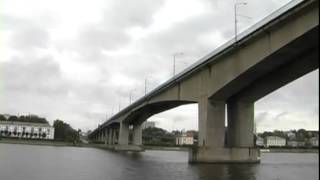 Строительство нового моста через Волгу