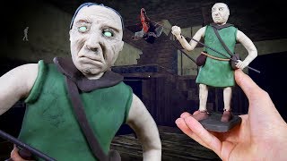 Making GRANDPA in POLYMER CLAY!?