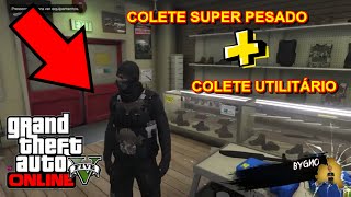 GTA V ONLINE: GLITCH SOLO COMO BUGAR O COLETE SUPER PESADO C/ COLETE UTILITÁRIO