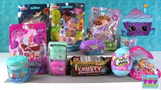 MLP Shopkins Disney Sophia Lion Guard Surprise Egg Mashems Opening | PSToyReviews