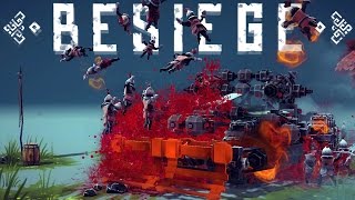 Besiege Best Creations - 6 Track Tank, Peasant Segway, Robotic Dog & More!