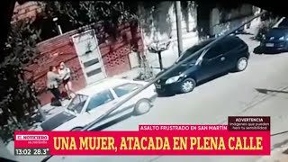 ROBO FRUSTADO: una MUJER fue RESCATADA por VECINOS - El Noti de la Gente