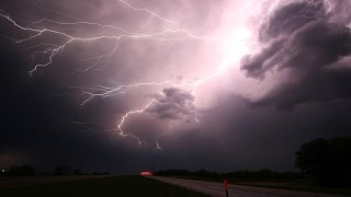 Torrential Rains with Thunder and Lightning Storm