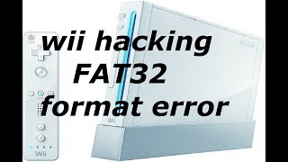 Fat32 "The Volume Size Is Too Big" error & "The Cluster Size Is Too Small" Wii Hacking