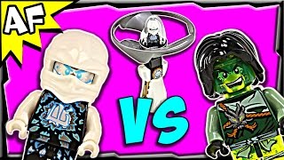 Lego Ninjago ZANE vs MORRO Airjitzu Battle & Review 70742