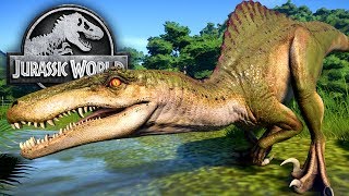 Jurassic World Evolution #30 - Spinoraptor & ein Stegoceratpos kämpfen um ihr Leben! | LP JW Deutsch
