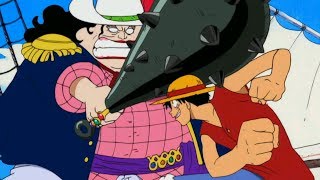 Ван пис Луффи против пиратов Альвиды\One piece Luffy vs. Alvider Pirates