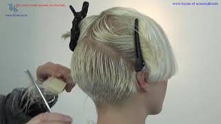 A super sexy feminine Pixie Bob hairstyle for Emmy  C&C Tutorial by T.K.S.