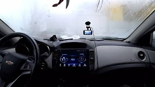 Установка китайской магнитолы в Chevrolet Cruze с Aliexpress