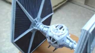 papercraft Star Wars TIE-Fighter