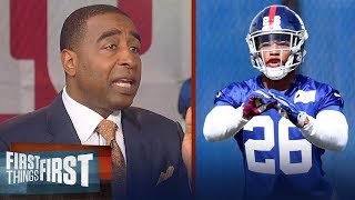 Cris Carter reveals how Saquon Barkley will elevate the New York Giants | NFL | FIRST THINGS FIRST