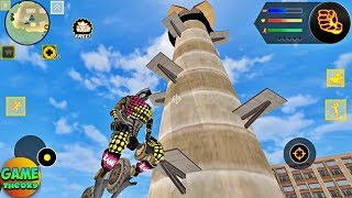 Robot Shark Game How can I jump in the tower ?( by Naxeex ) Android GamePlay FHD