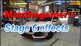 CSR2 Civic Type R Stage 6 Effects by Maxthegamer