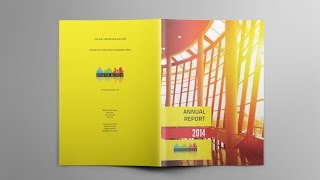 Annual Report Design and Video Presentation