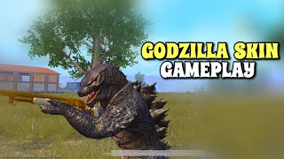 Godzilla killing enemies with shotguns in PUBG Mobile!