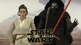 Star Wars Elite Series Kylo Ren & Rey from The Disney Store