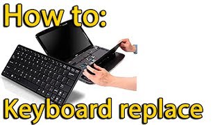 MSI CR630 disassembly and replace keyboard, как разобрать и поменять клавиатуру