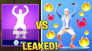 *NEW* LEAKED Fortnite "CRAB RAVE" Meme Emote..!! (Fortnite Crabby Emote)