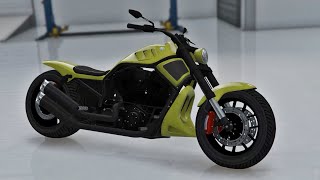 Western Nightblade CUSTOMIZATION & TEST - Grand Theft Auto V ONLINE BIKER DLC