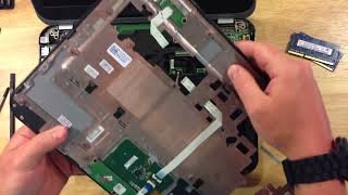 Dell Inspiron 13z 5323 Core i3 Teardown Disassembly HOW TO Replace HDD Hard drive Battery and more