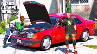 РЕАЛЬНАЯ ЖИЗНЬ В GTA 5 - КУПИЛ БЕДНОМУ ШКОЛЬНИКУ МАШИНУ. МЕРСЕДЕС ИЛИ ШЕВРОЛЕ ДЛЯ ШКОЛЬНИКА⚡ГАРВИН