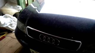 как открыть капот ауди а4 95 года выпуска[Очень Простой Способ] /how to open a hood Audi A4 95 year/