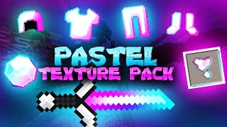 Minecraft PvP Texture Pack // PASTEL CHROMA GLOW PACK - Pastel Rainbow, HD Swords + Free Download
