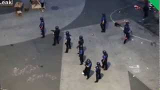 Watch Police ends unaccepted party at the Art exhibition Basel with Video