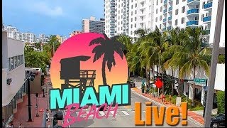 South Beach, Miami Beach, Florida USA - Live Stream 24/7 Quad HD 1440p