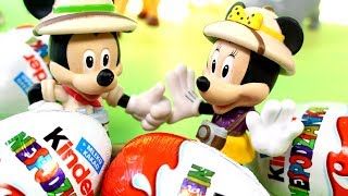 Minionki • Kinder Niespodzianka • Disney Myszka Minnie • bajka po polsku