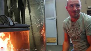 Видео Обзор трехсторонней каминной топки KFD Ihar 3V
