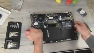 ULTRABOOK - SSD + RAM Einbau im Asus UX32VD (UPGRADE)