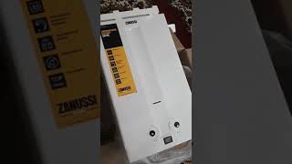 Обзор газовой колонки Zanussi GWH 10 Fonte и китайской колонки  Webber