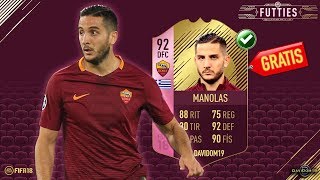 ✅ MANOLAS 92 FUTTIES WINNER !! ✅ **GRATIS** ¿LO CONSEGUIMOS EN DIRECTO? | FIFA 18
