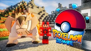 CAPTURO MI PRIMER LEGENDARIO - PIXELMON DIAMANTE POKEMON EN MINECRAFT MOD SERIE | HARDY